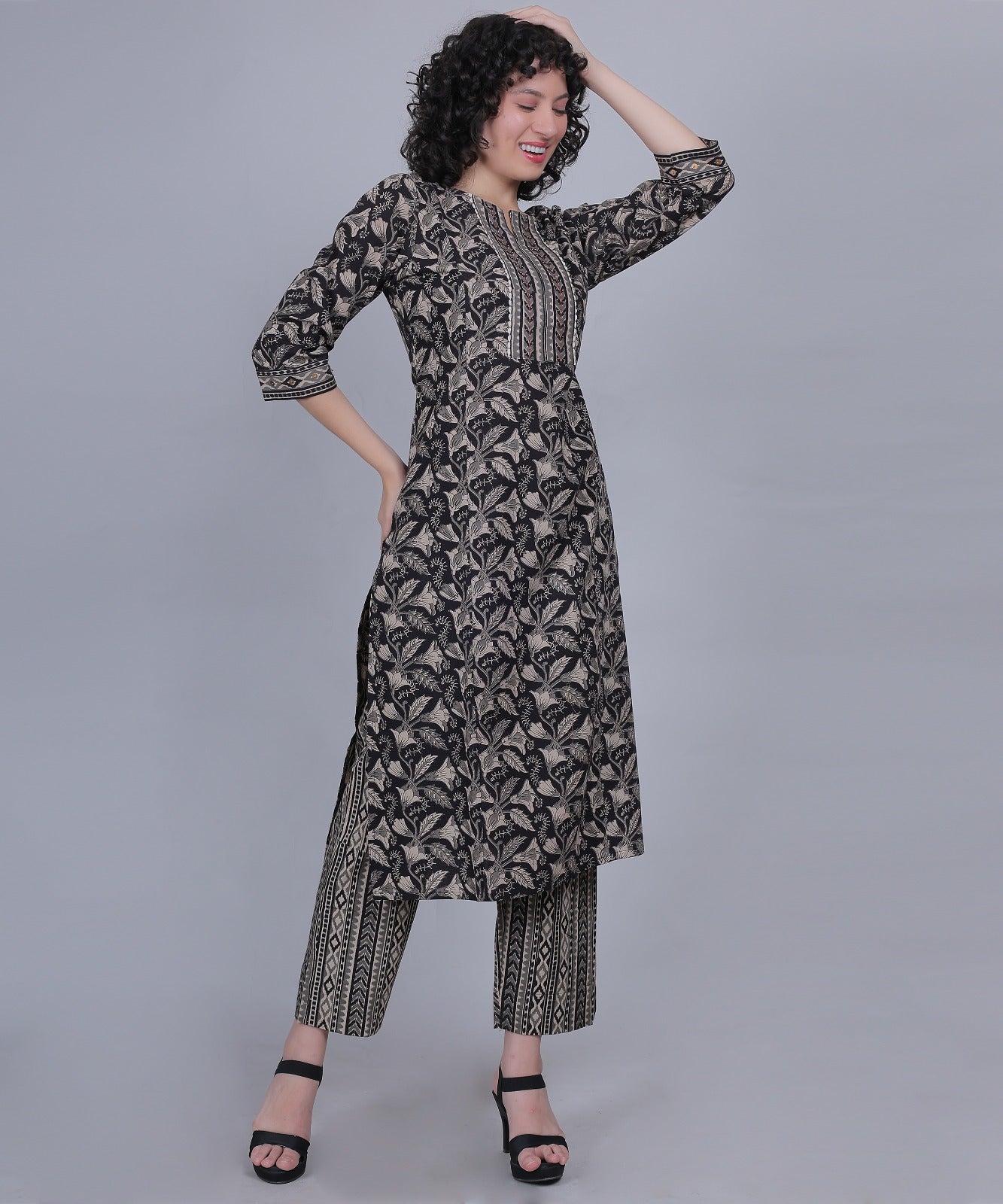 Women's Kurti and Bottom set - Item 12