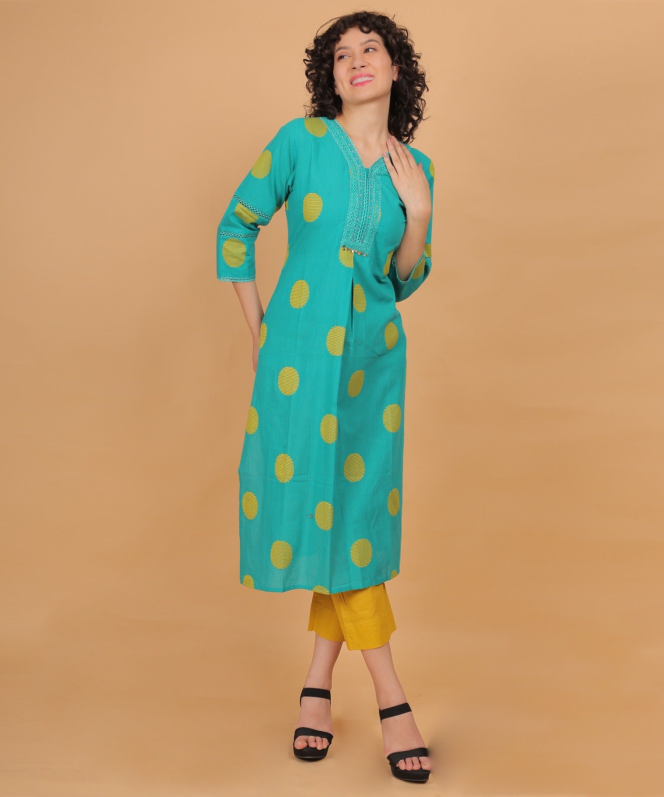 Women's Kurti and Bottom set - Item 7