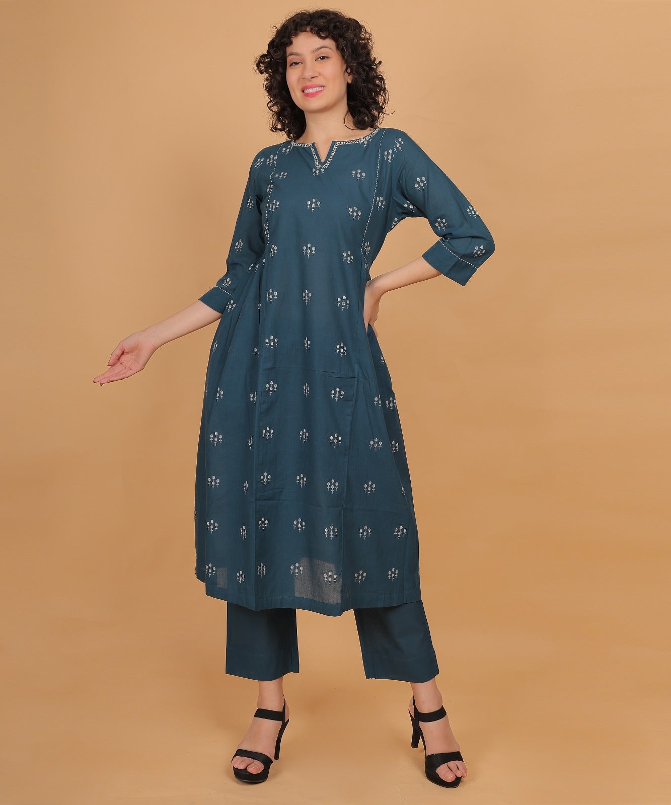 Women's Kurti and Bottom set
