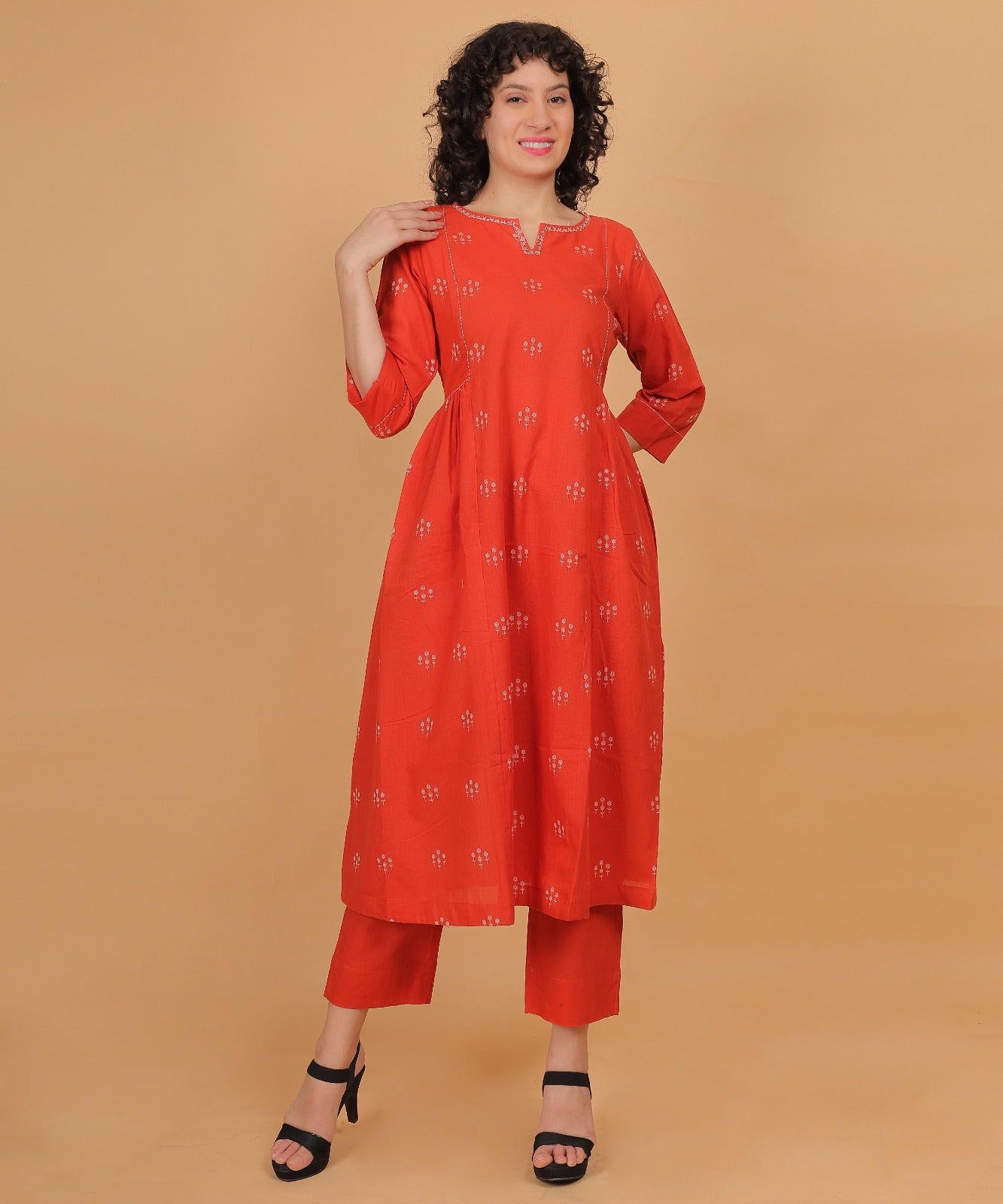 Women's Kurti and Bottom set