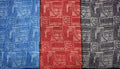 Premium modal silk fabric collection Pattern 9 (1 qty = 1m)