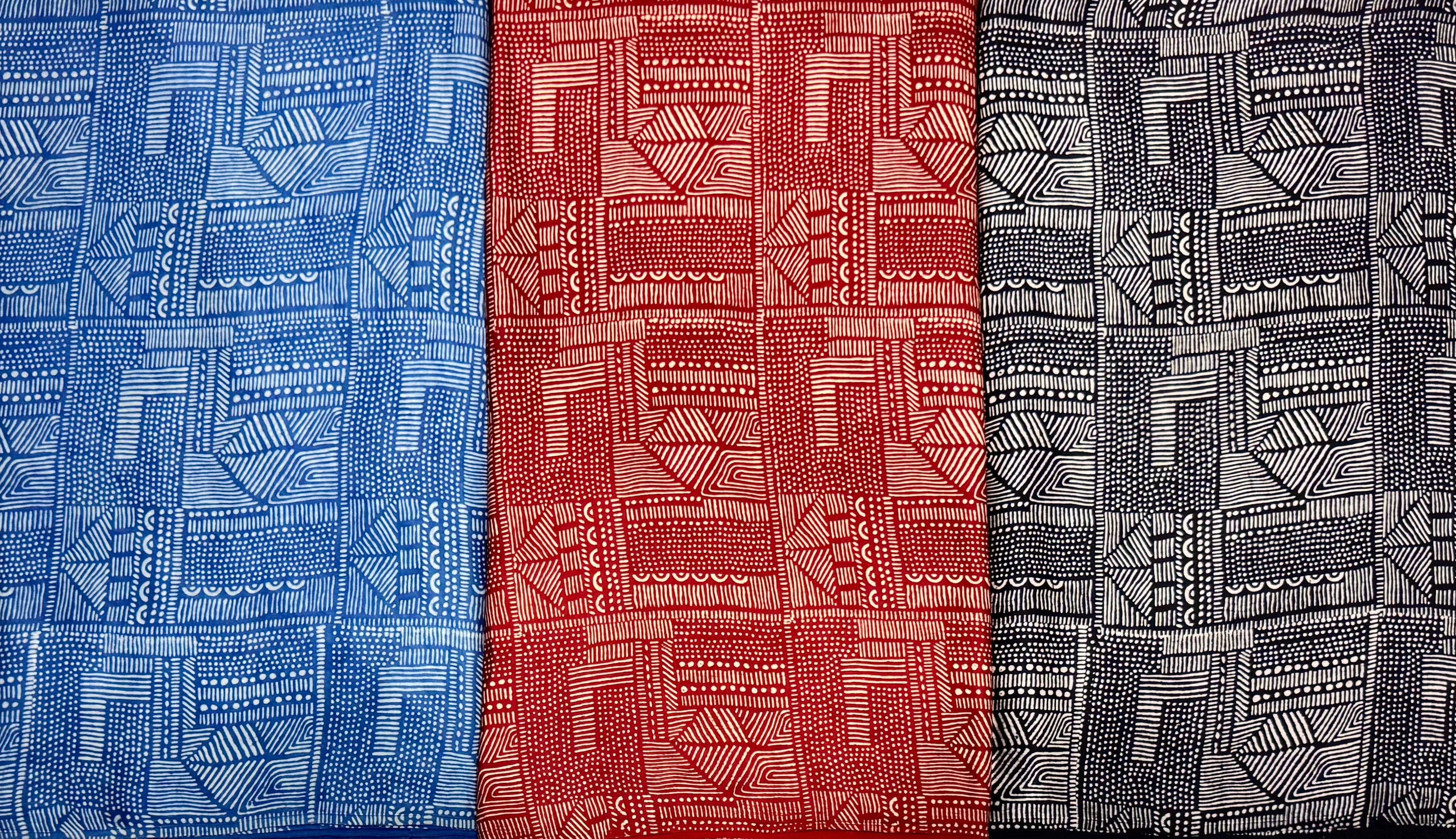 Premium modal silk fabric collection Pattern 9 (1 qty = 1m)