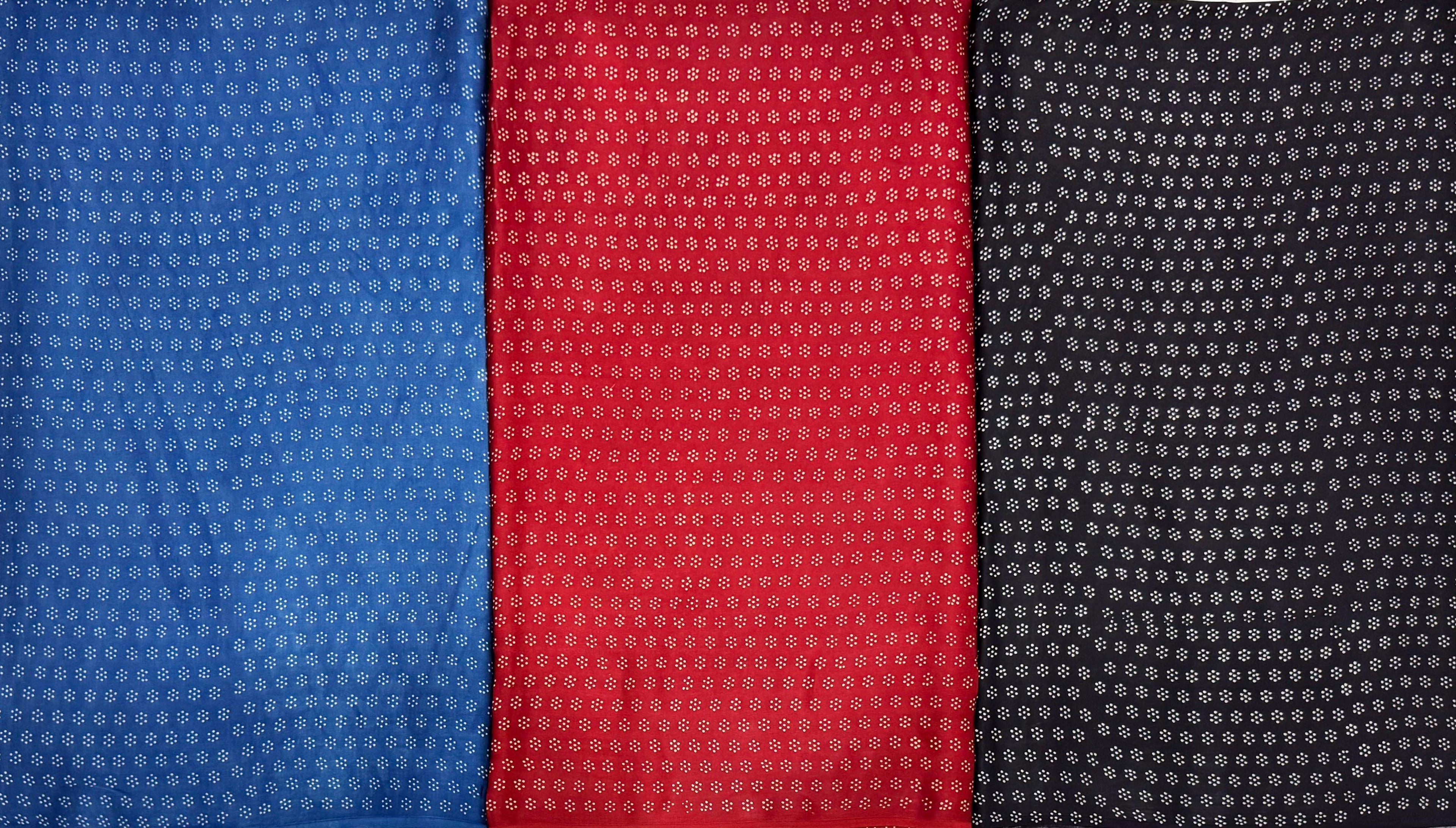 Premium modal silk fabric collection Pattern 6 (1 qty = 1m)