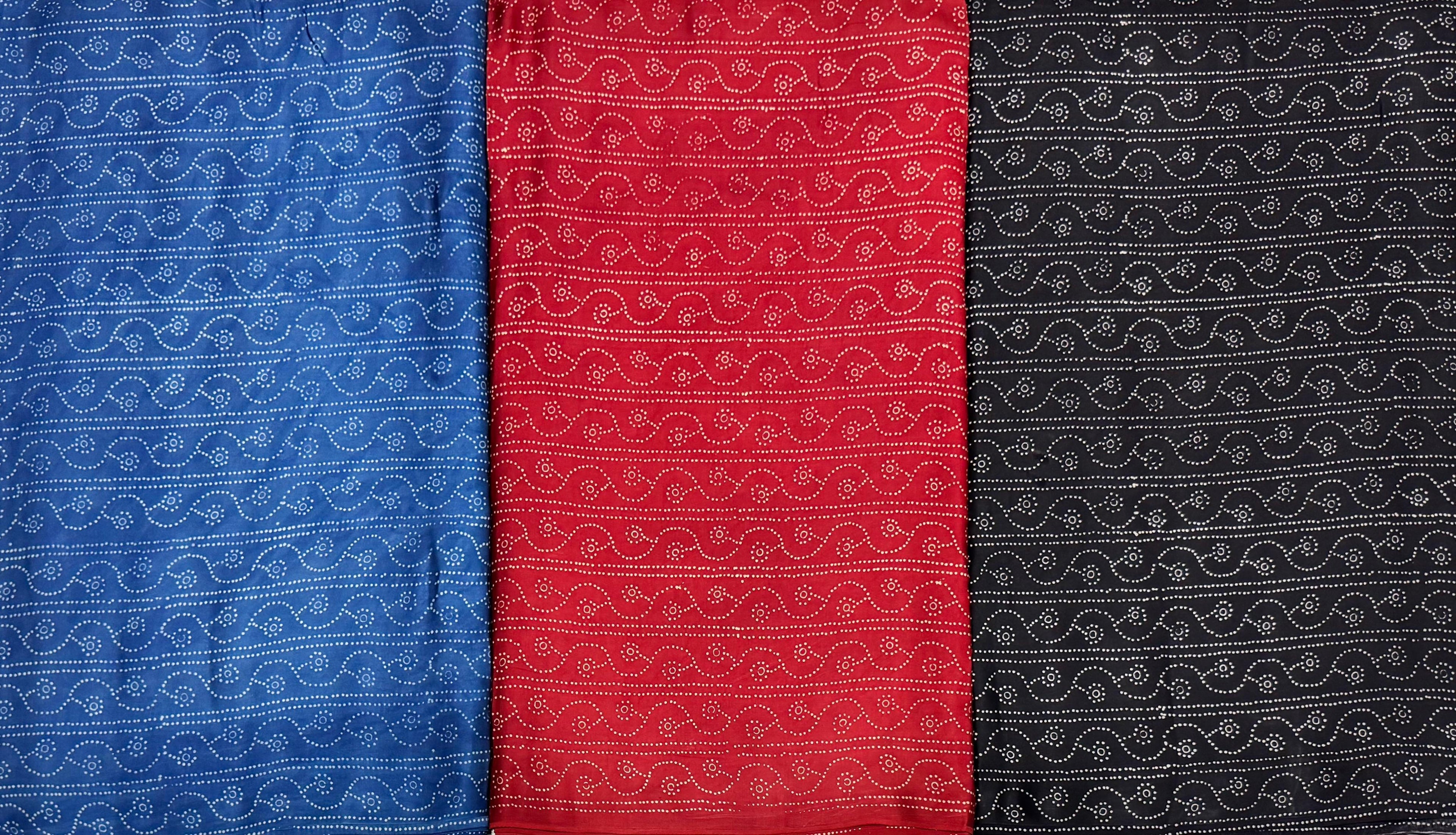 Premium modal silk fabric collection Pattern 8 (1 qty = 1m)