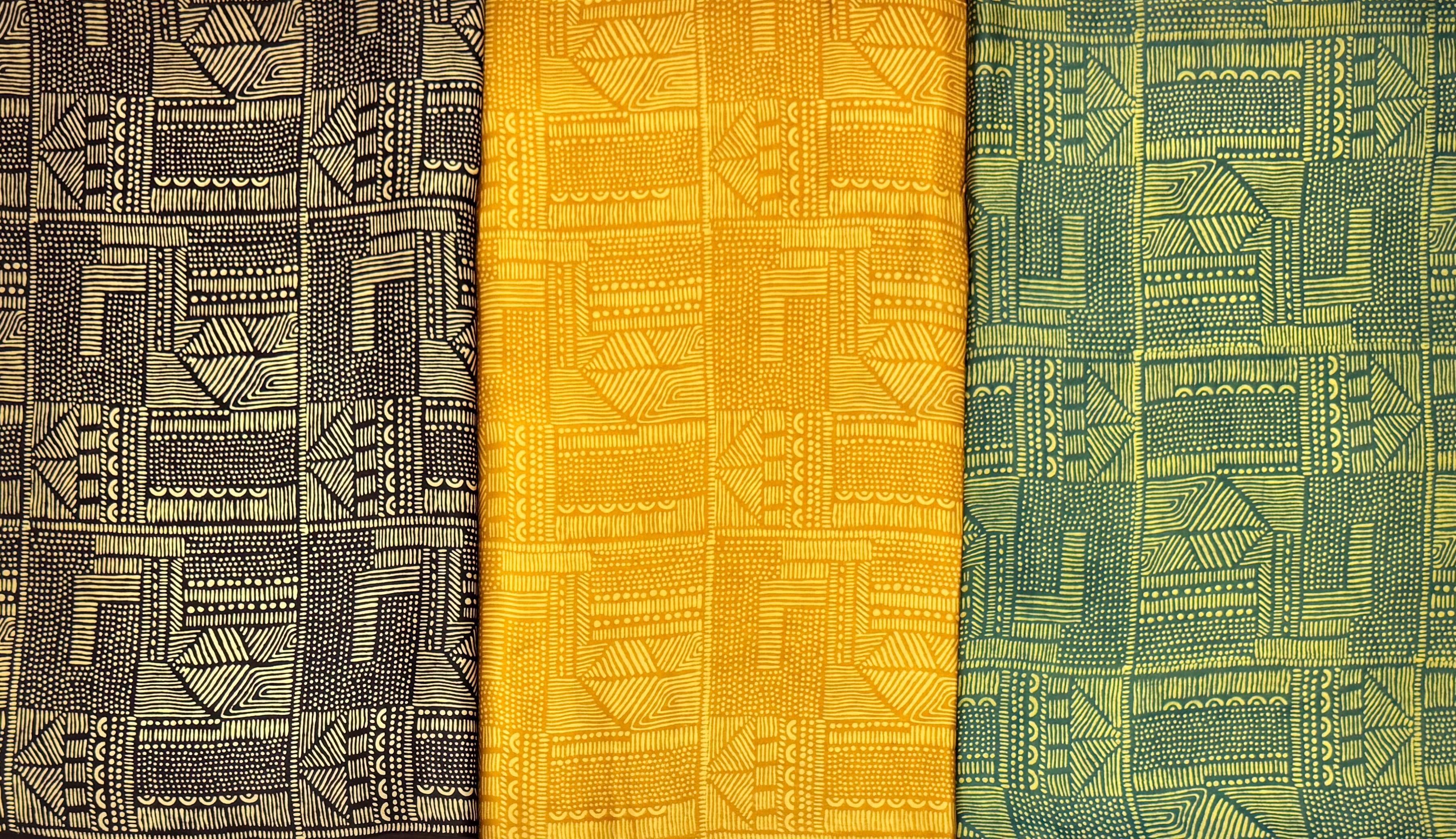 Premium modal silk fabric collection Pattern 4 (1 qty = 1m)