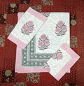 HANDBLOCK PRINTED COTTON BEDSHEET COLLECTION(90X108) - Print 11