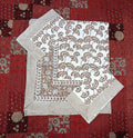 HANDBLOCK PRINTED COTTON BEDSHEET COLLECTION(90X108) - Print 13