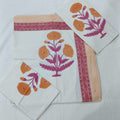HANDBLOCK PRINTED COTTON BEDSHEET COLLECTION(90X108) - Print 20